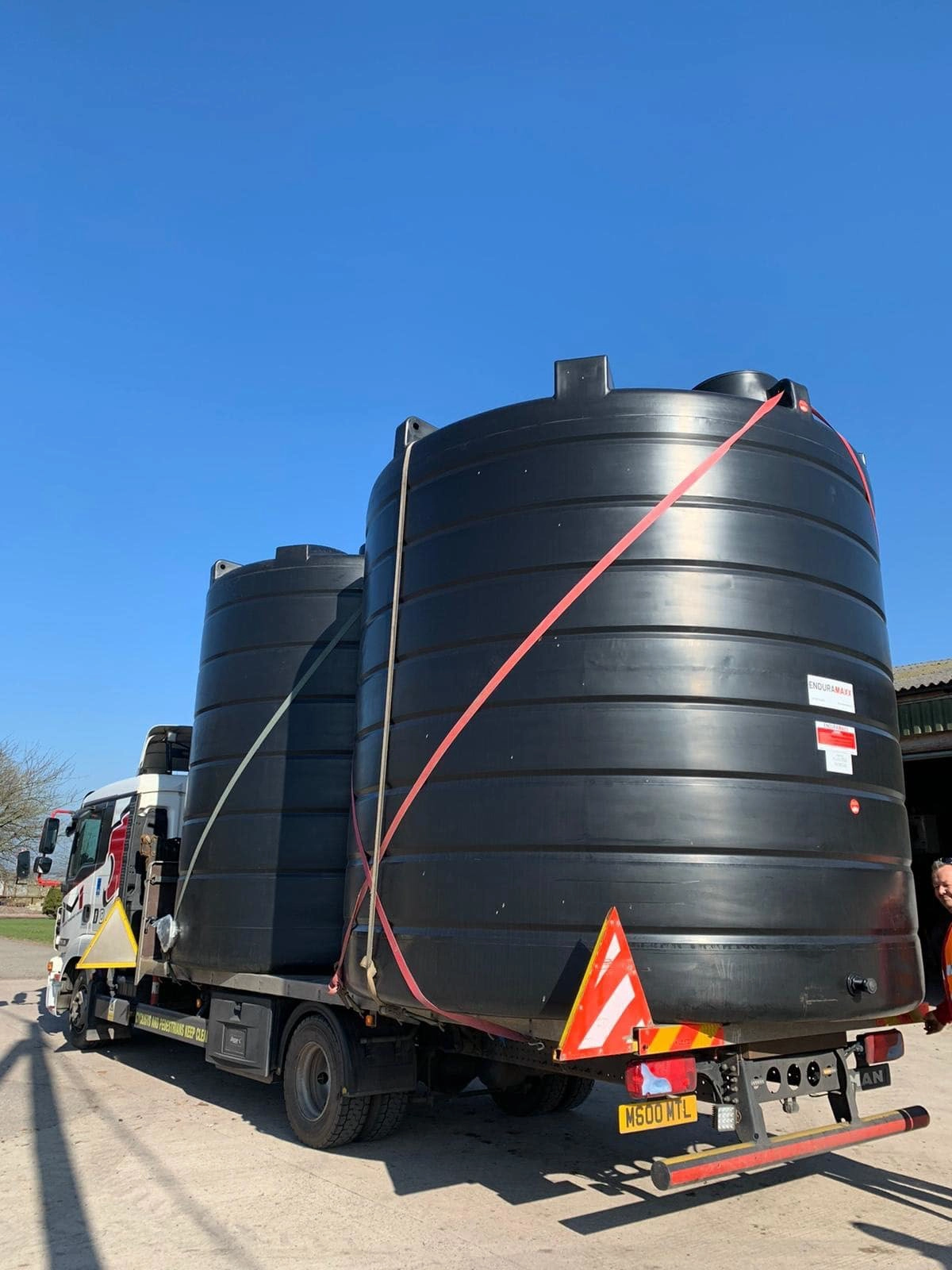 30,000 litre storage tank 
