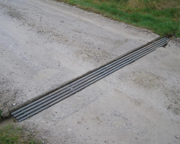 Cross drains