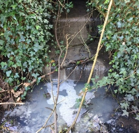 Outfall pollution