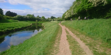 River Mersey near Chorlton Water Park