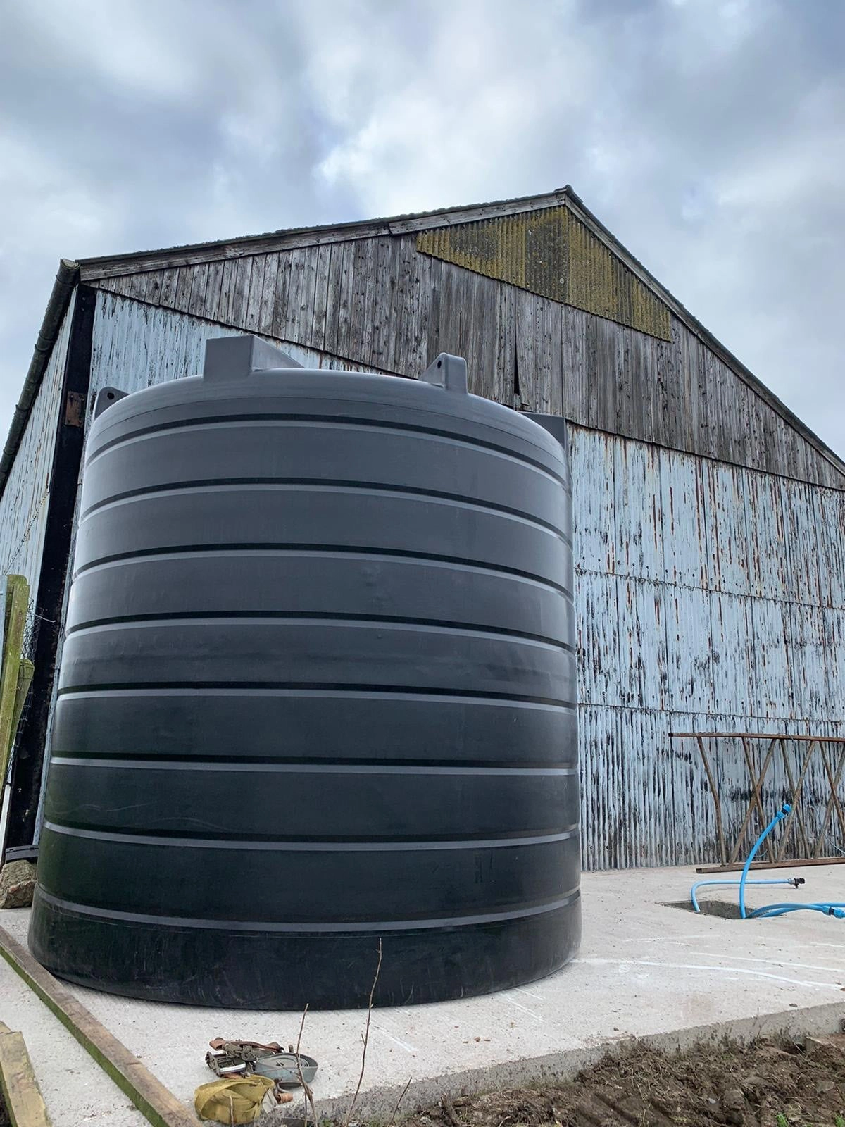 30,000 litre storage tank 